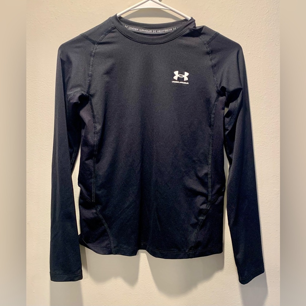 Under Armour Black HeatGear Shirt